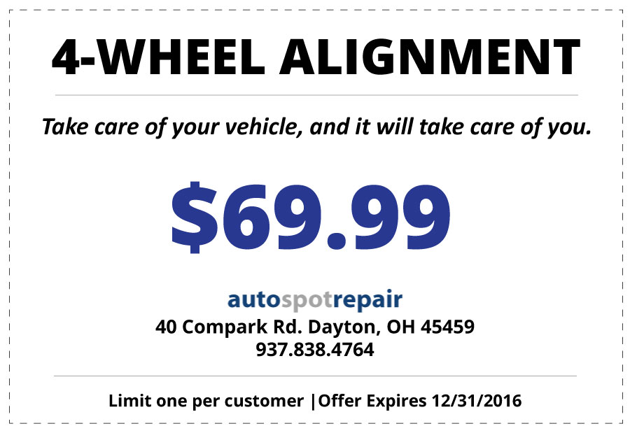 alignmentcoupon AutoSpot Auto Repair Centerville